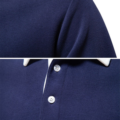 Leandro™ | Klassiek polo sweatshirt