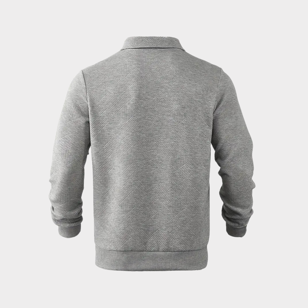 Victor™ - Sweatshirt med kvart lynlås