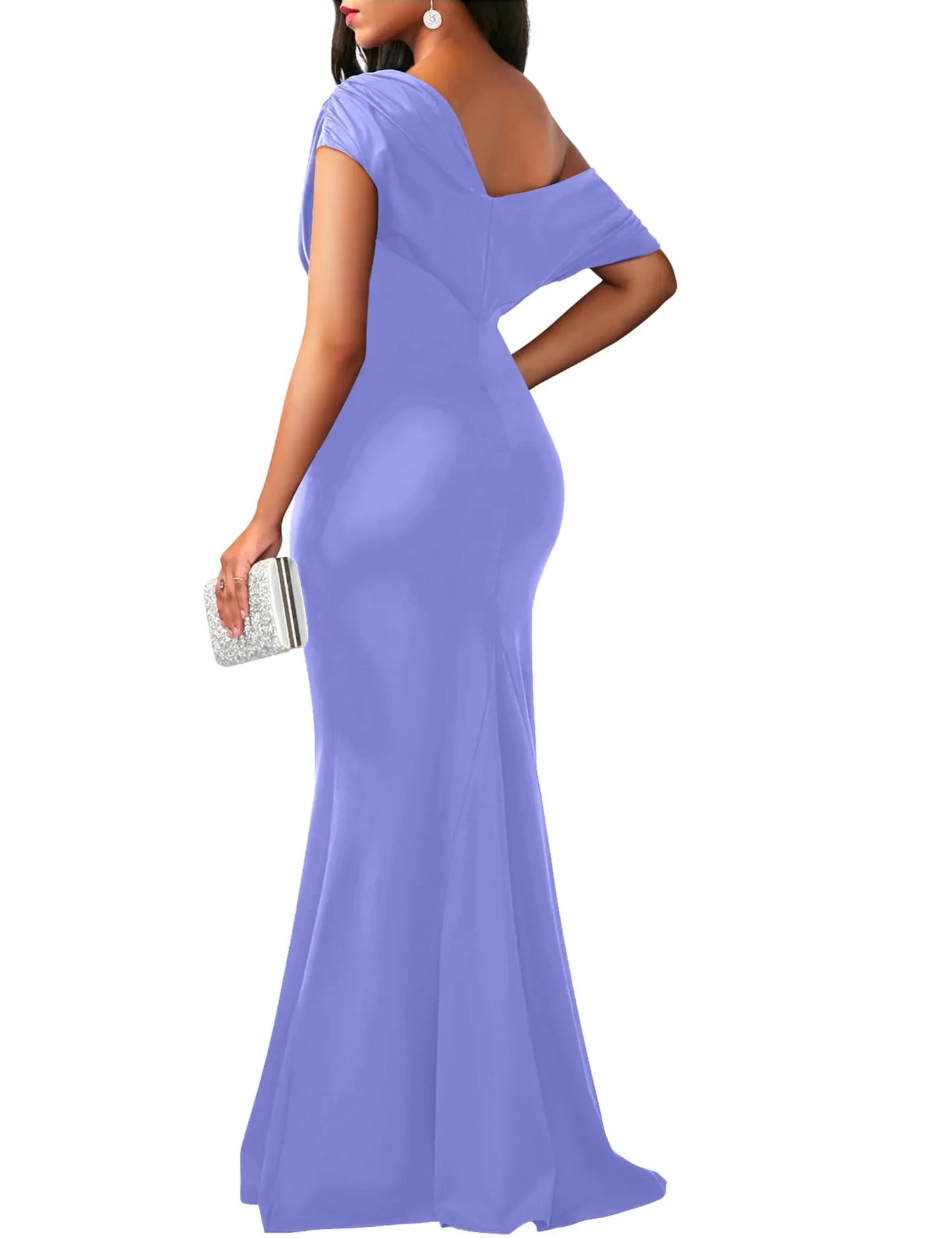 Rona - Elegant Off-Shoulder Bodycon Aftenkjole