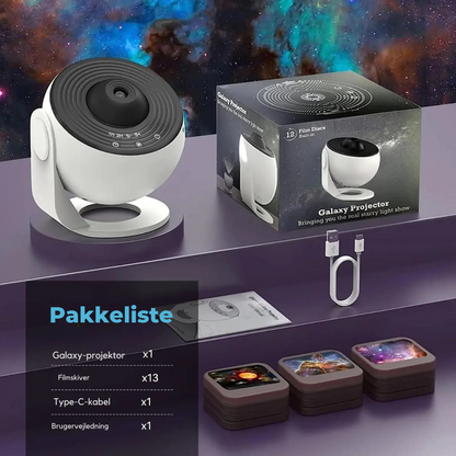 Galaxy projector™ - Giv dit værelse en unik atmosfære!