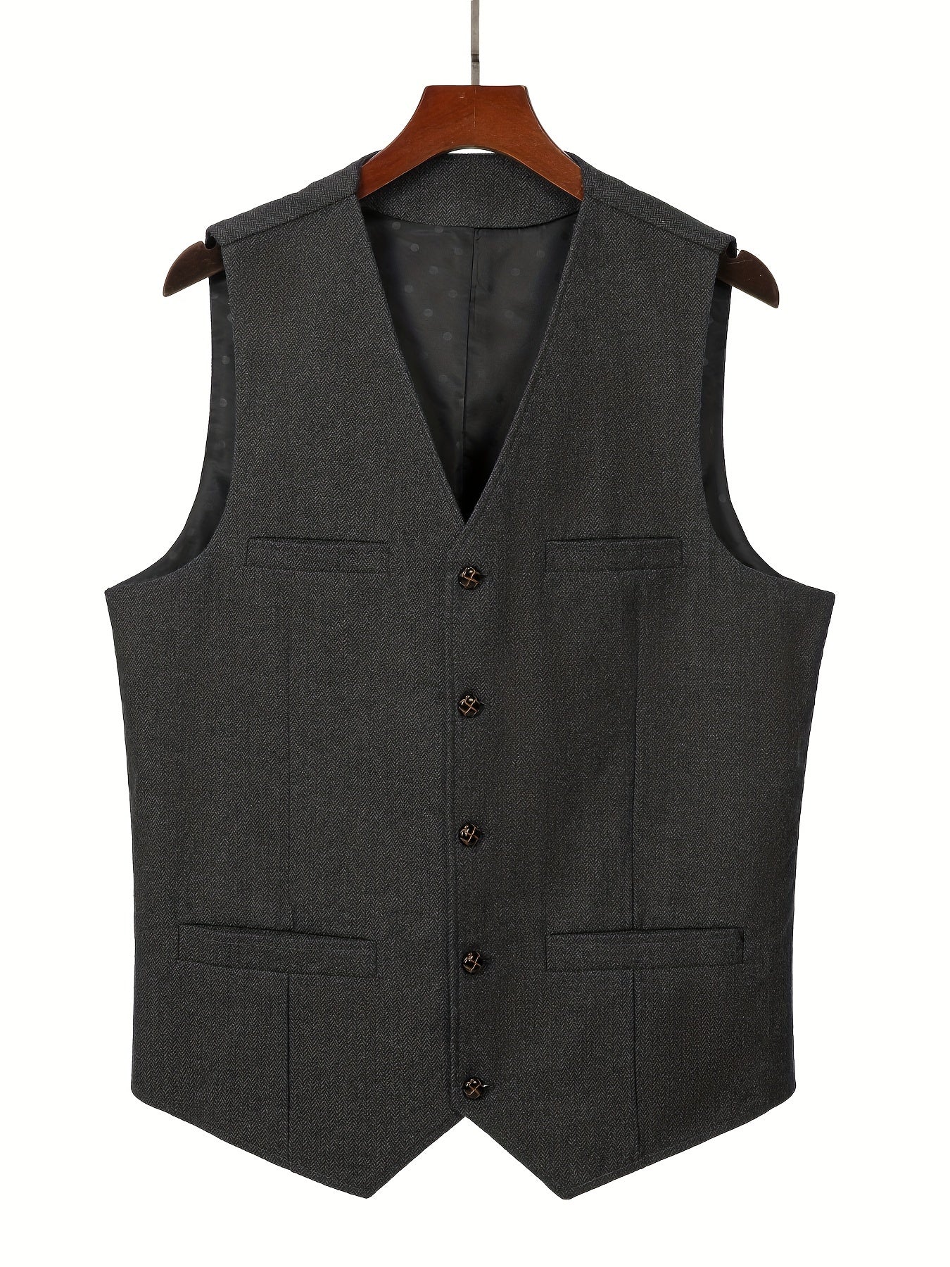 Gavin | Vintage sildebens-tweedvest