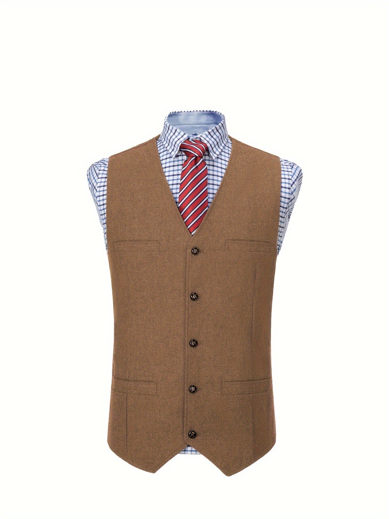 Gavin | Vintage sildebens-tweedvest