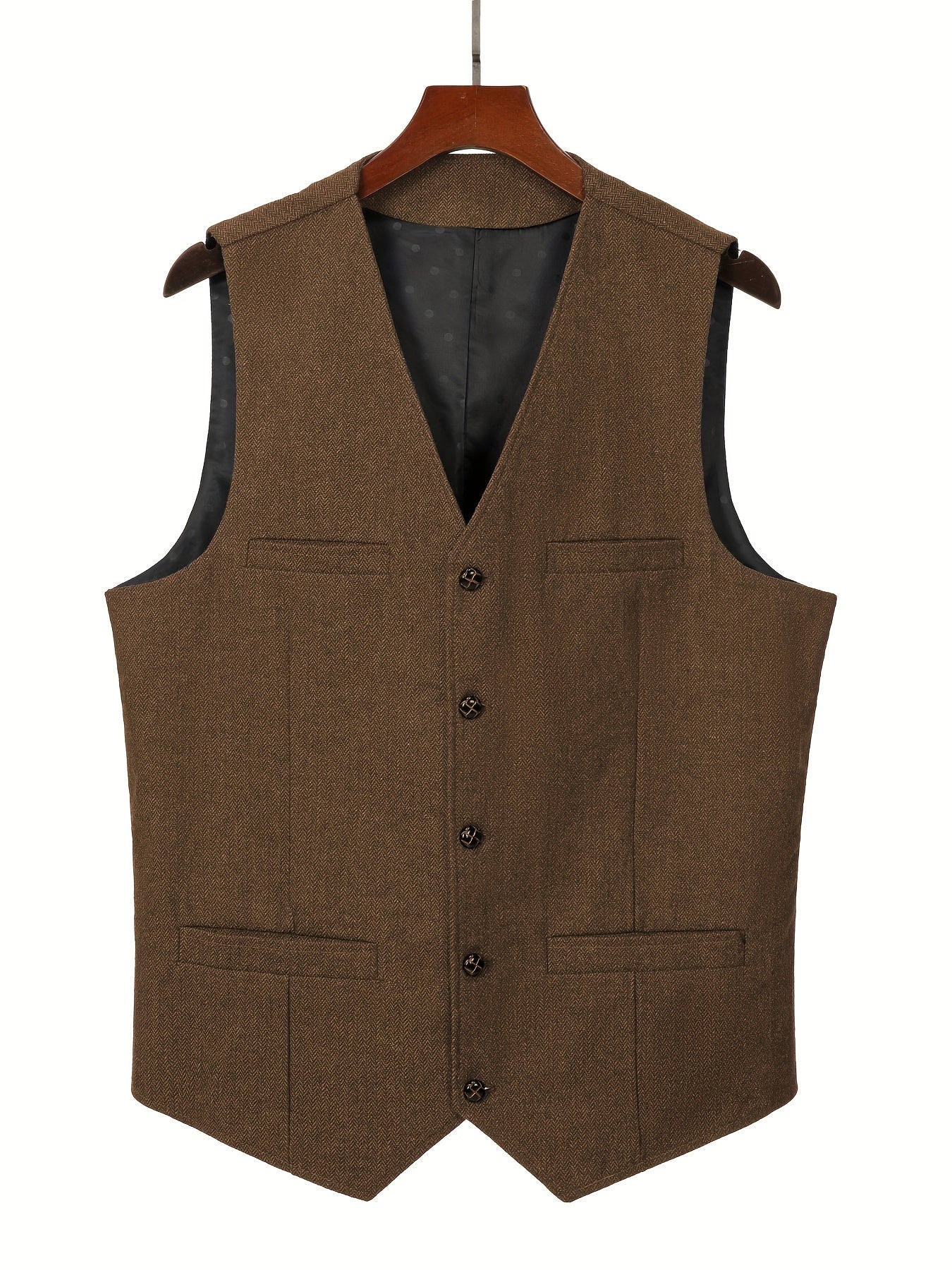 Gavin | Vintage sildebens-tweedvest