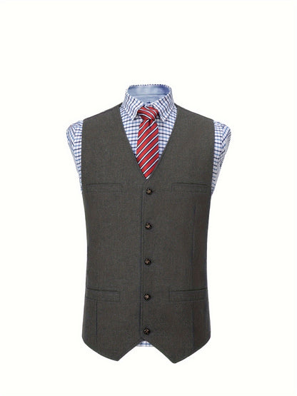 Gavin | Vintage sildebens-tweedvest