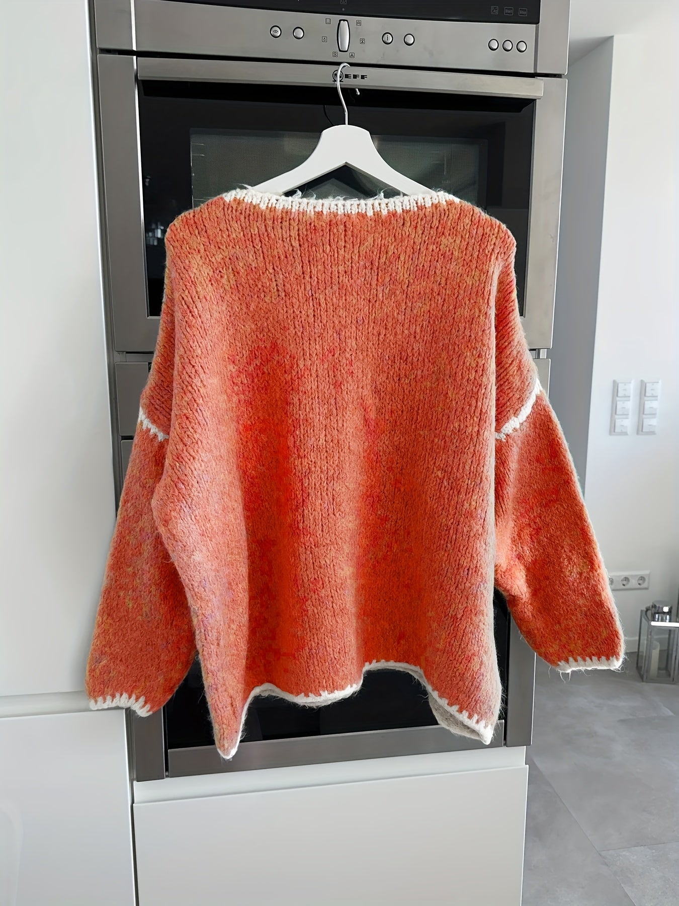 Isabella | Strikket sweater uden skuldre